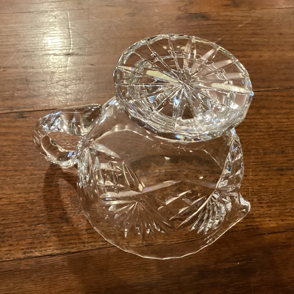 Leaded crystal footed sauce boat - Picture 6 of 7